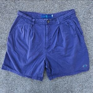Vintage Quiksilver Purple Bermuda Shorts Mens Large Size 34 Waist 80s 90s USA
